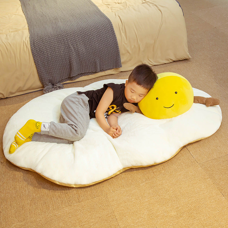 Fun Poached Egg Carpet