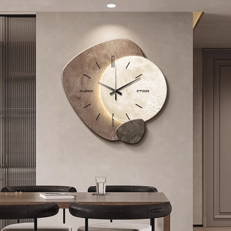 Luxury Minimalist Stone Wall Clock